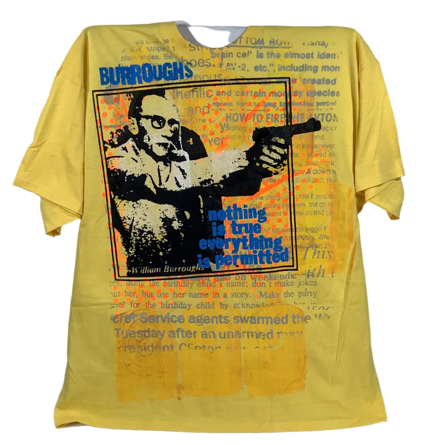 Don Rock - Burroughs Nothing is True V3 T-Shirt Size 2XL