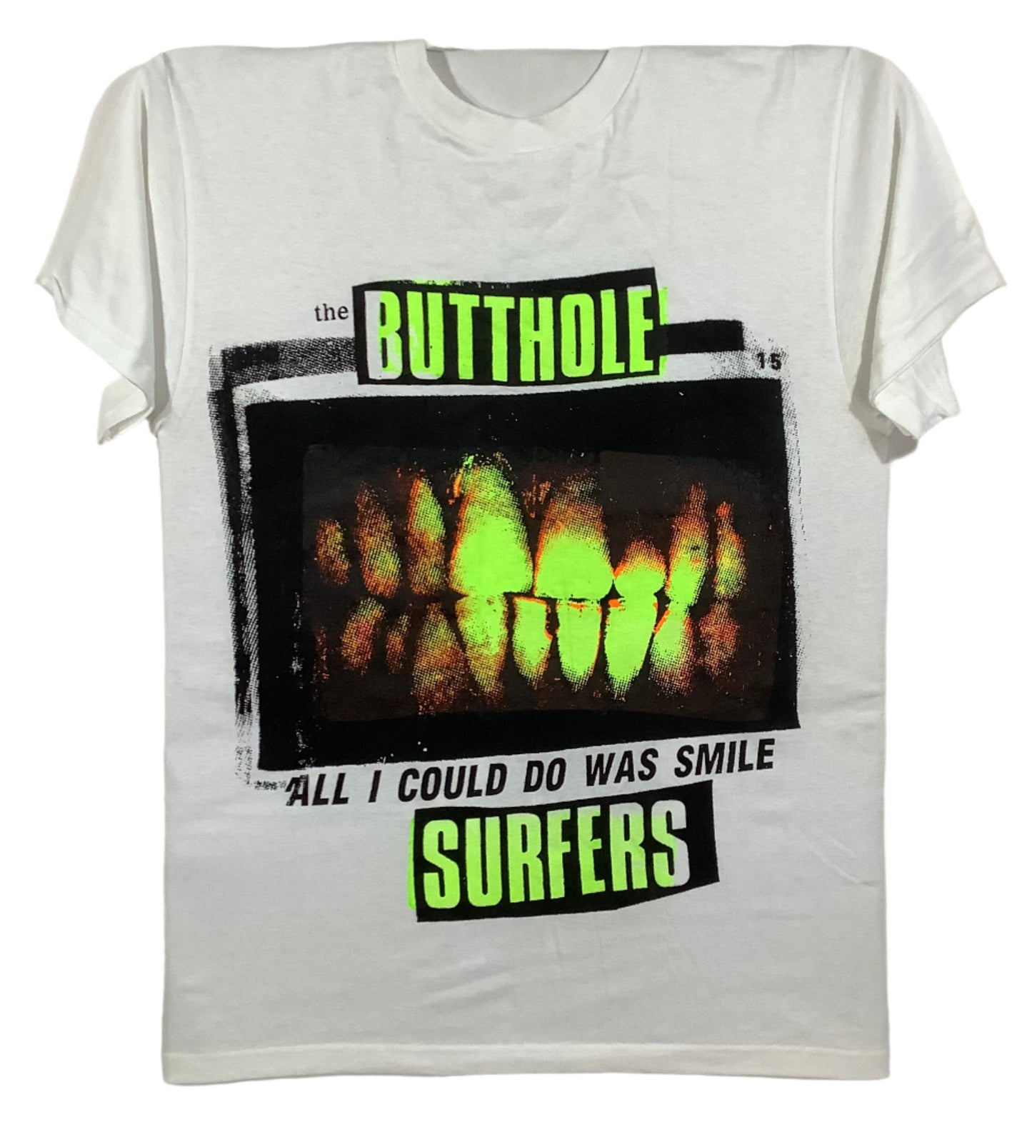 Don Rock - Butthole Surfers SMILE V9 T-Shirt Size M