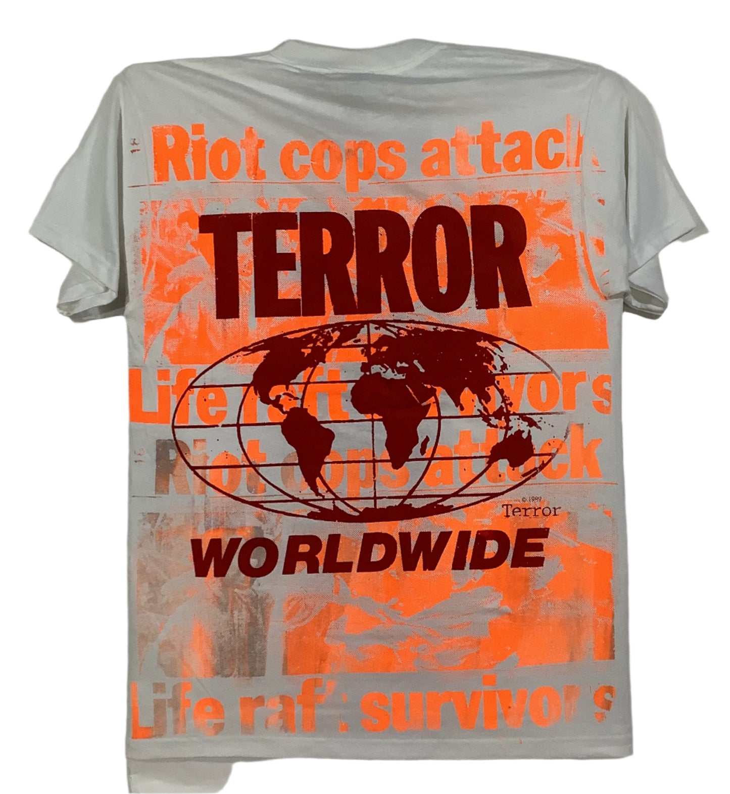 Don Rock - Jesus Loves You / Riot Cops Attack V12 T-Shirt Size M
