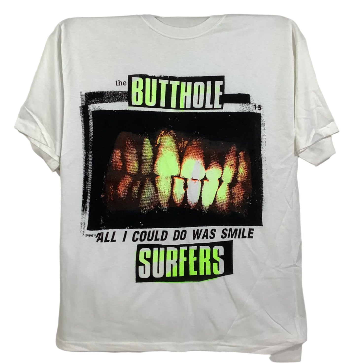 Don Rock - Butthole Surfers SMILE V8 T-Shirt Size XL