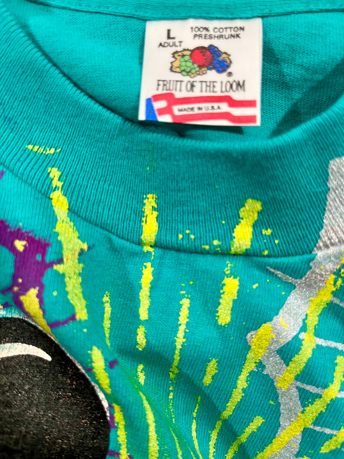 Don Rock - Namaste Motherfucker T-Shirt W15 Dark Teal Size L