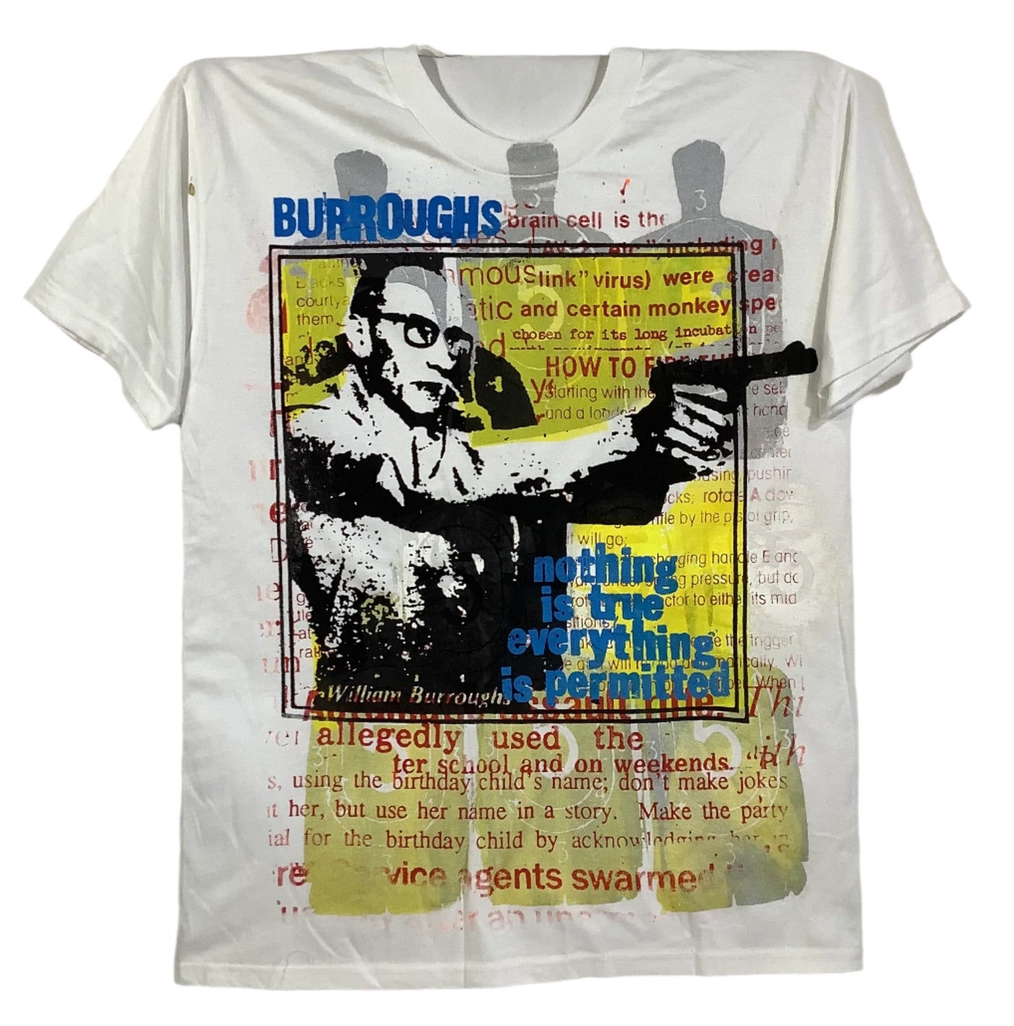 Don Rock - Burroughs Nothing is True V8 T-Shirt Size L
