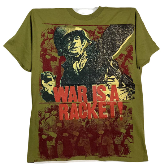 Don Rock - War is a Racket V3 T-Shirt Size XL