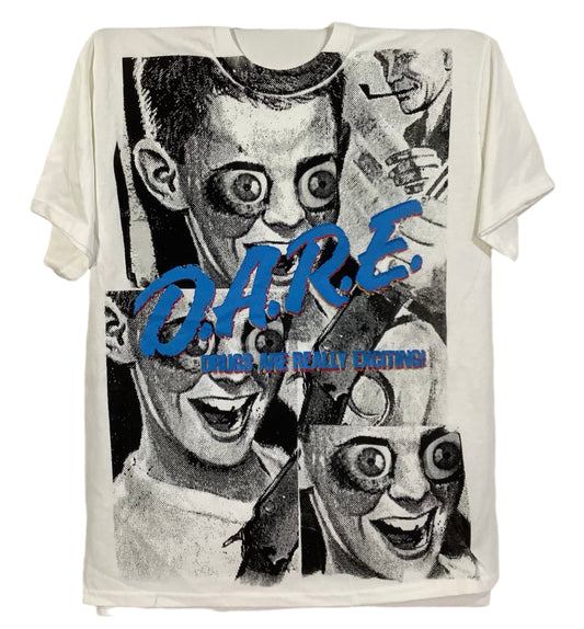 Don Rock - D.A.R.E.(Drugs Are Real Exciting) V7 T-Shirt Size XL
