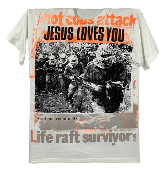 Don Rock - Jesus Loves You / Riot Cops Attack V12 T-Shirt Size M