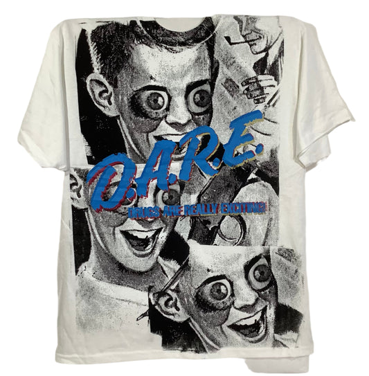 Don Rock - D.A.R.E.(Drugs Are Real Exciting) V5 T-Shirt Size XL