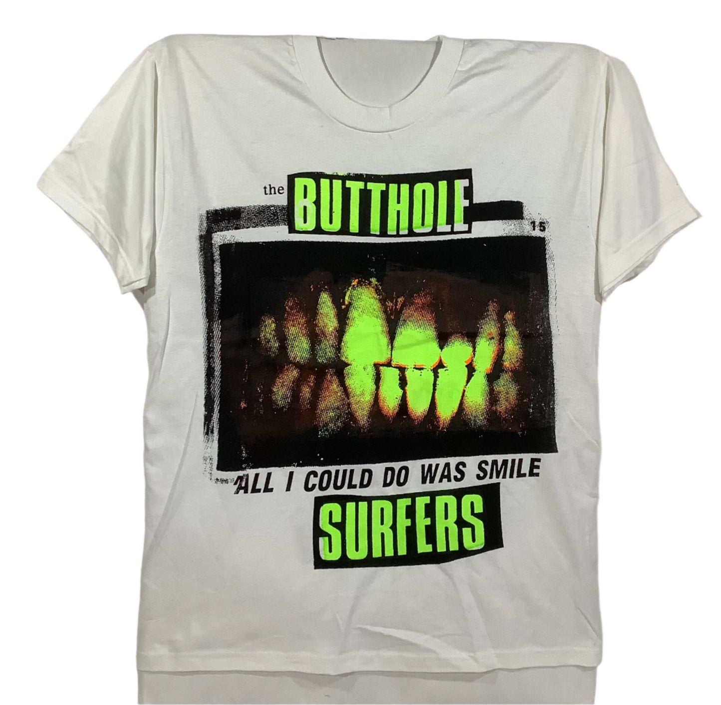 Don Rock - Butthole Surfers SMILE V6 T-Shirt Size L