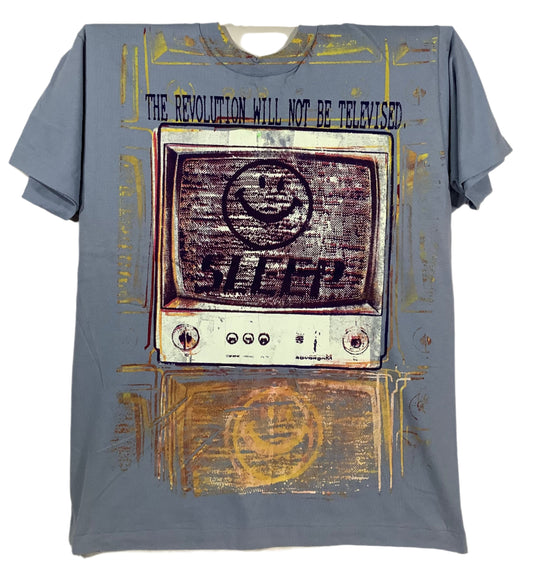 Don Rock - SLEEP / Kill Your Television V1 T-Shirt Size XL