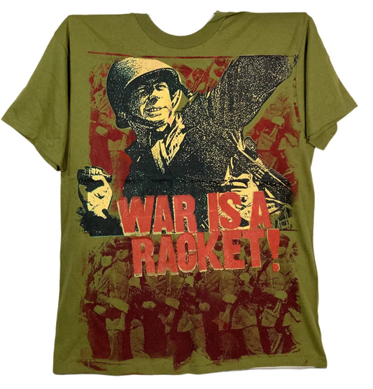 Don Rock - War is a Racket V2 T-Shirt Size XL