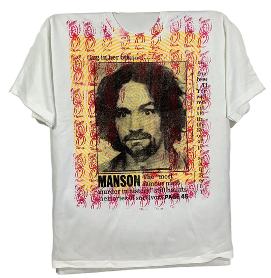 Don Rock - Charles Manson V14 T-Shirt Size XL