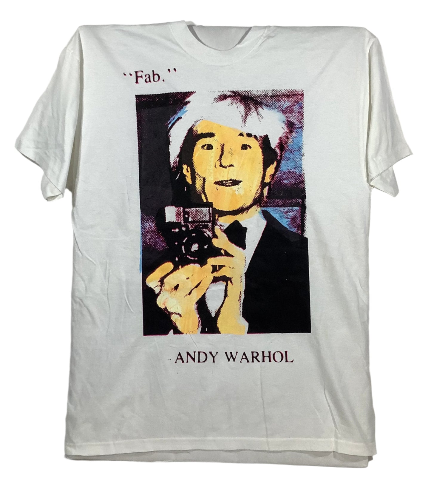 Don Rock - Andy Warhol V8 T-Shirt Size L