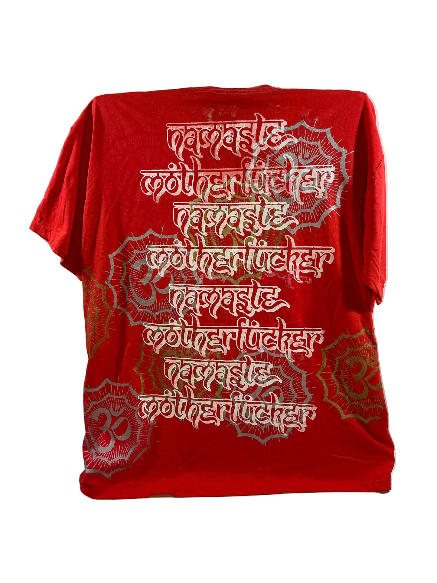 Don Rock - Namaste Motherfucker W30 T-Shirt Size XXL