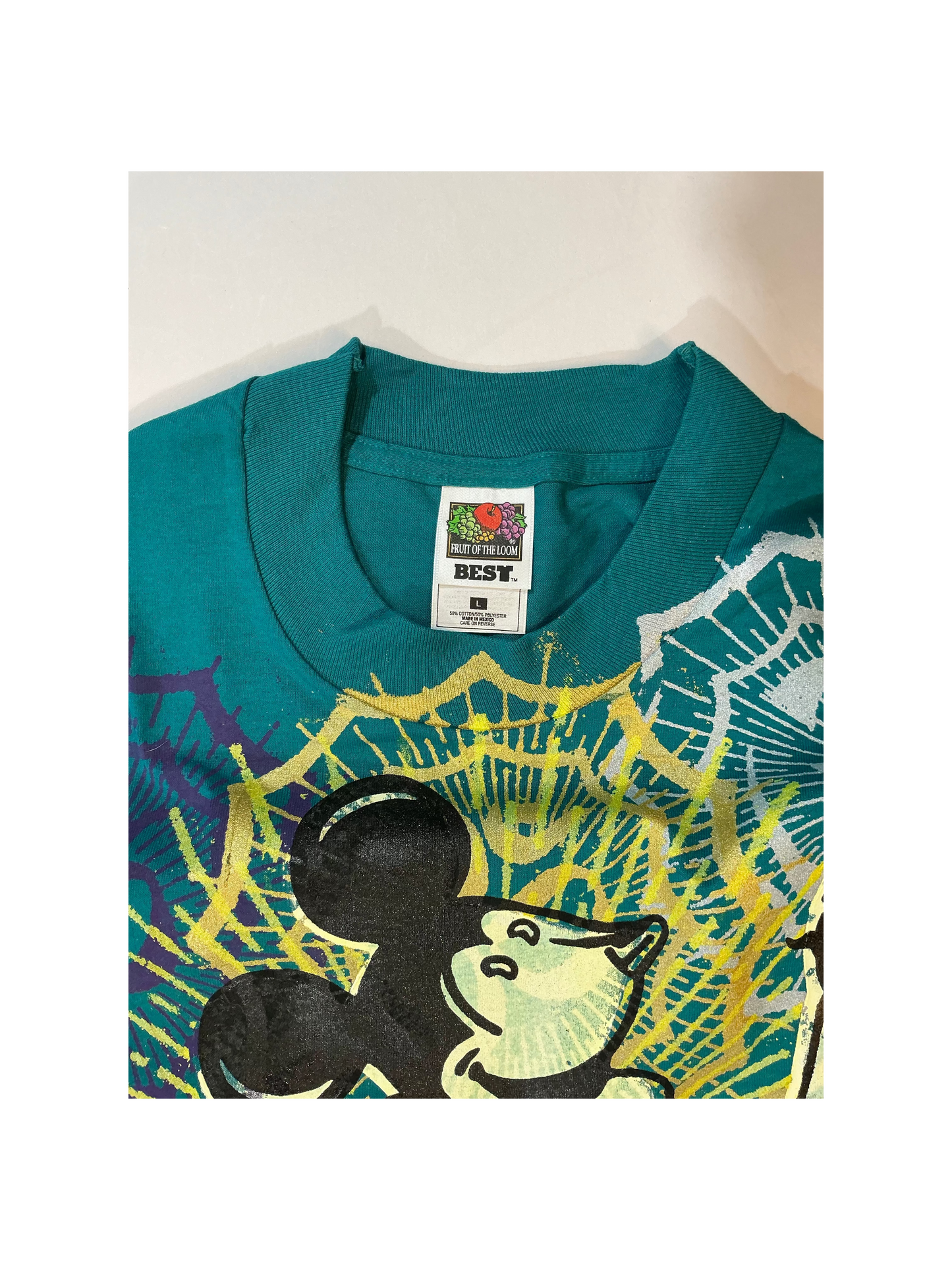 Don Rock - Namaste Motherfucker T-Shirt W31 Blue Size L