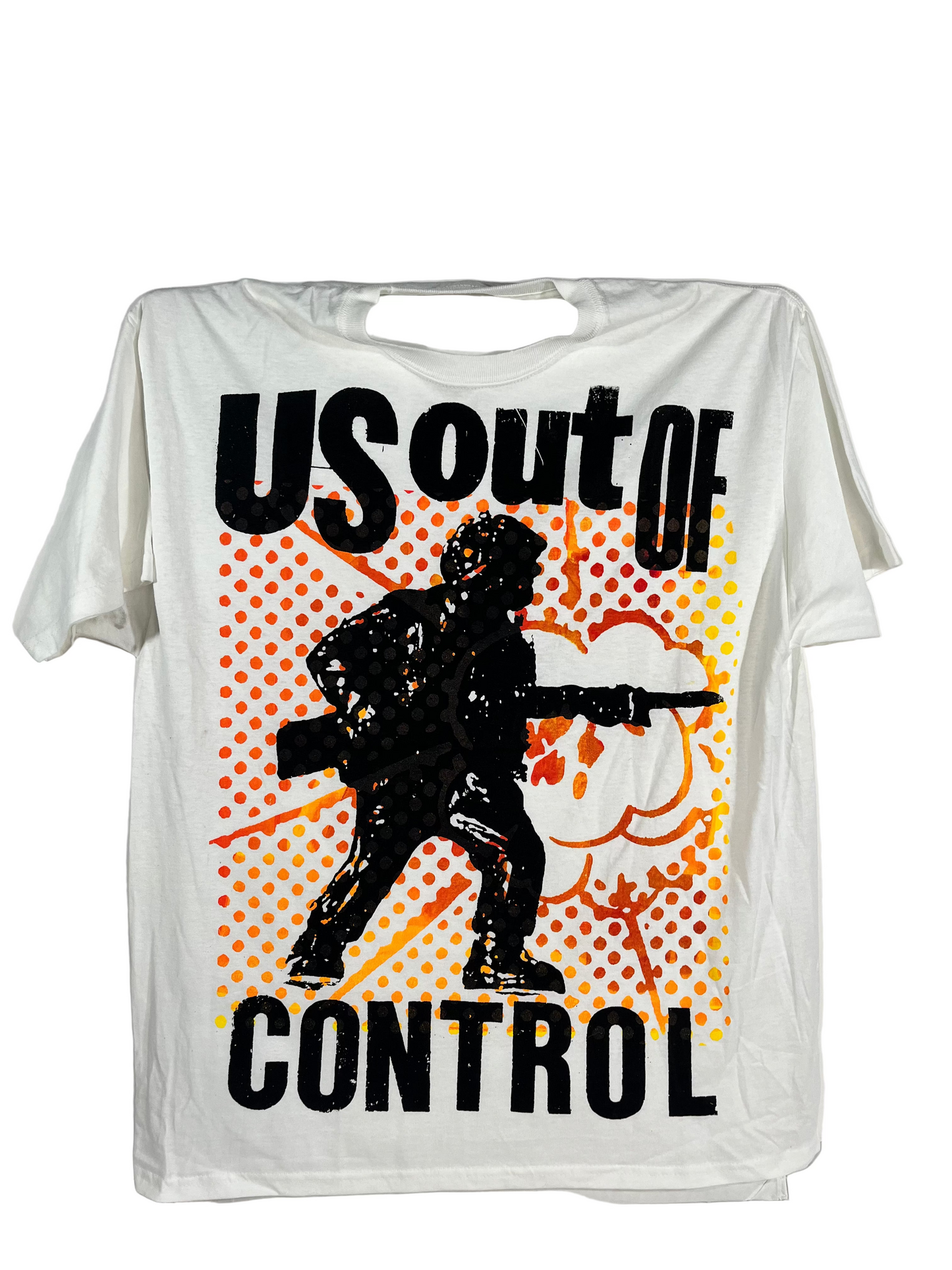 Don Rock U.S. Out Of Control Terror V8 T-Shirt Size XL