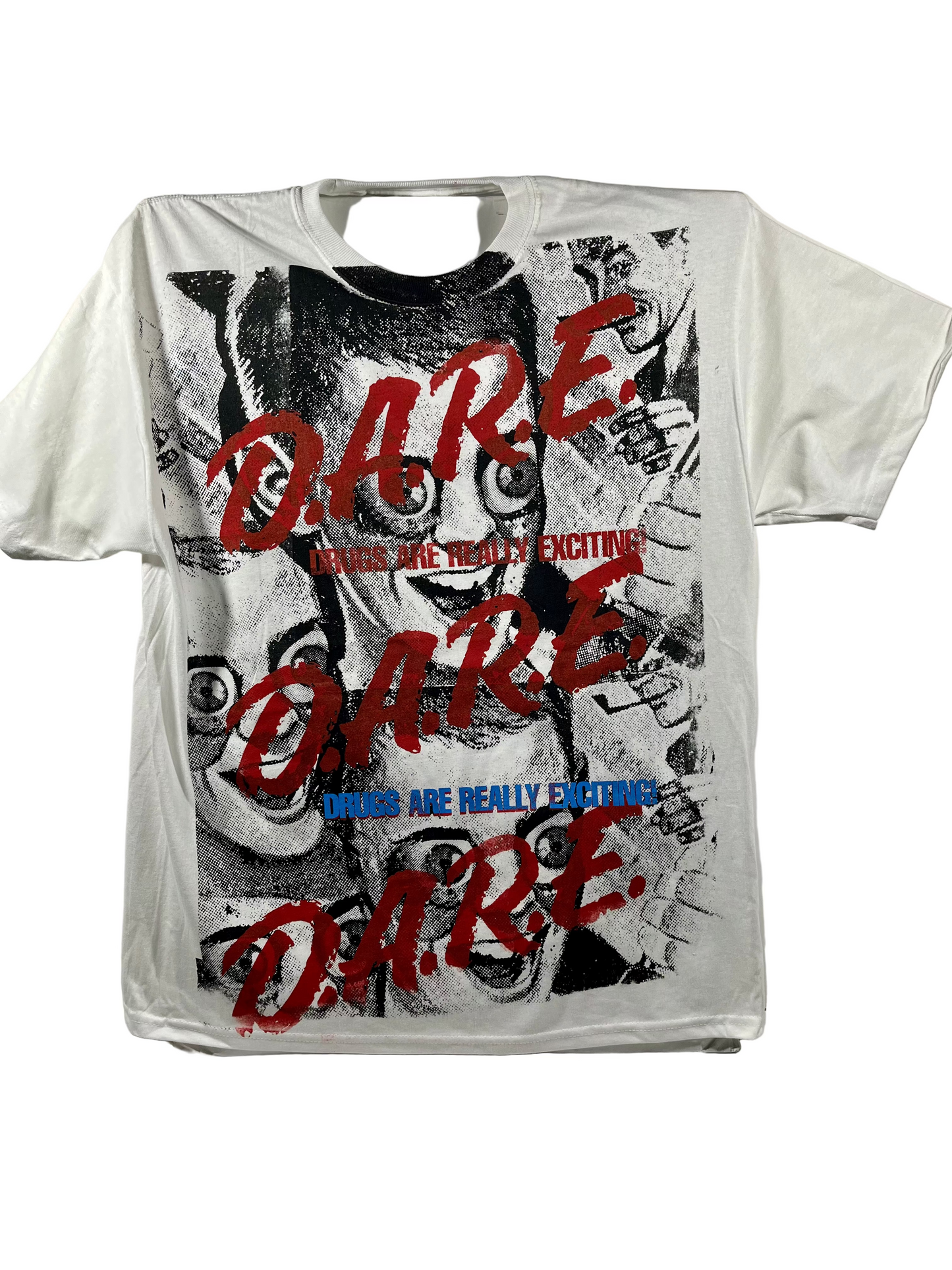 Don Rock - D.A.R.E.(Drugs Are Real Exciting) X81 T-Shirt Size L