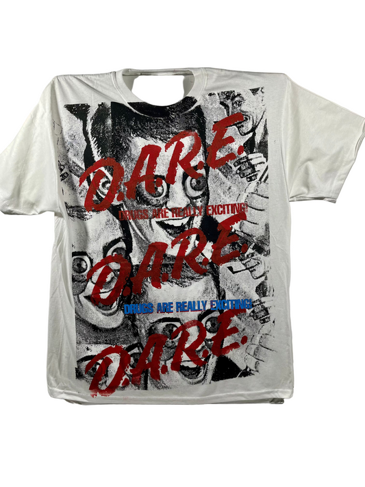 Don Rock - D.A.R.E.(Drugs Are Real Exciting) X74 T-Shirt Size XL