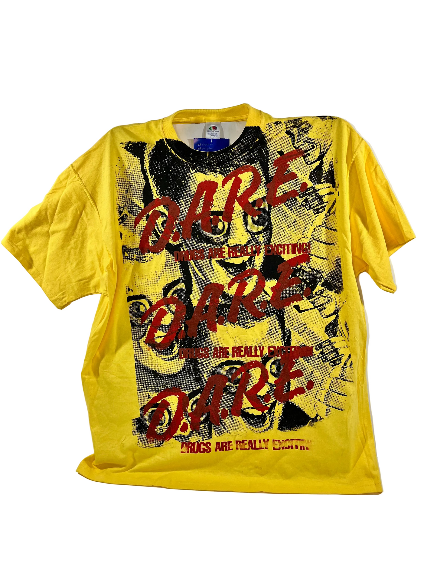 Don Rock - D.A.R.E.(Drugs Are Real Exciting) X43 T-Shirt Size XXL