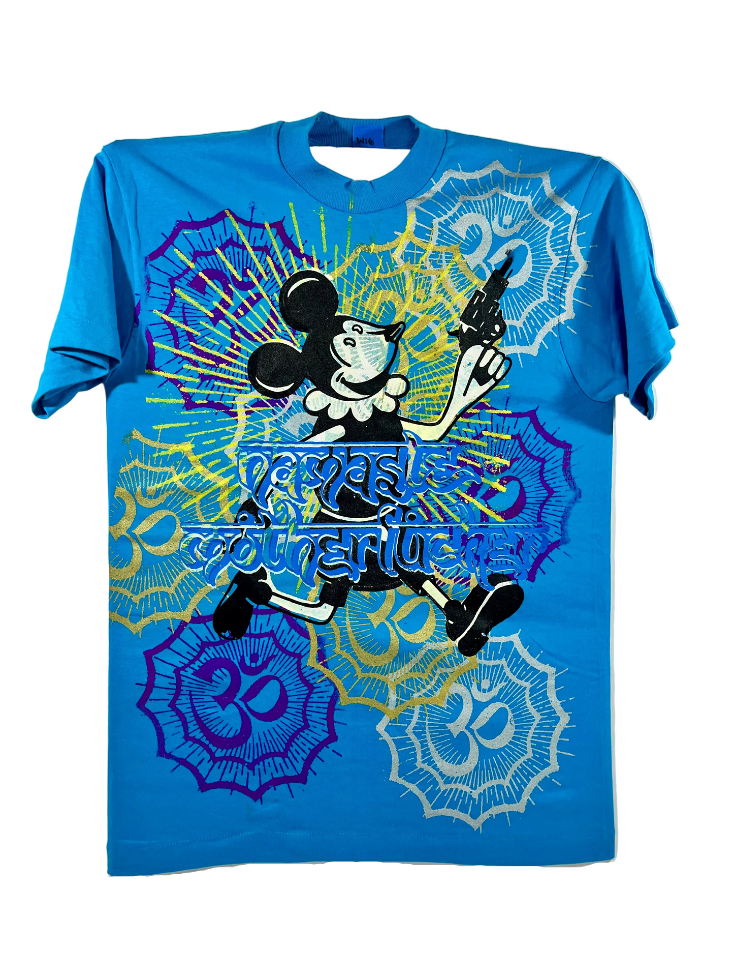 Don Rock - Namaste Motherfucker T-Shirt W16 Dark Teal Size M