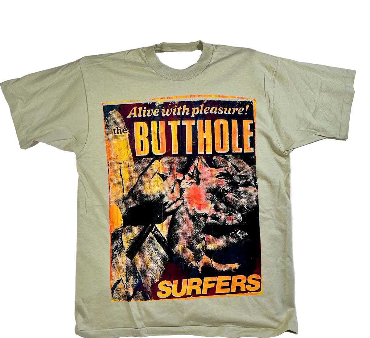 Don Rock - Butthole Surfers Pig Alive With Pleasure 6.8 T-Shirt Size XL