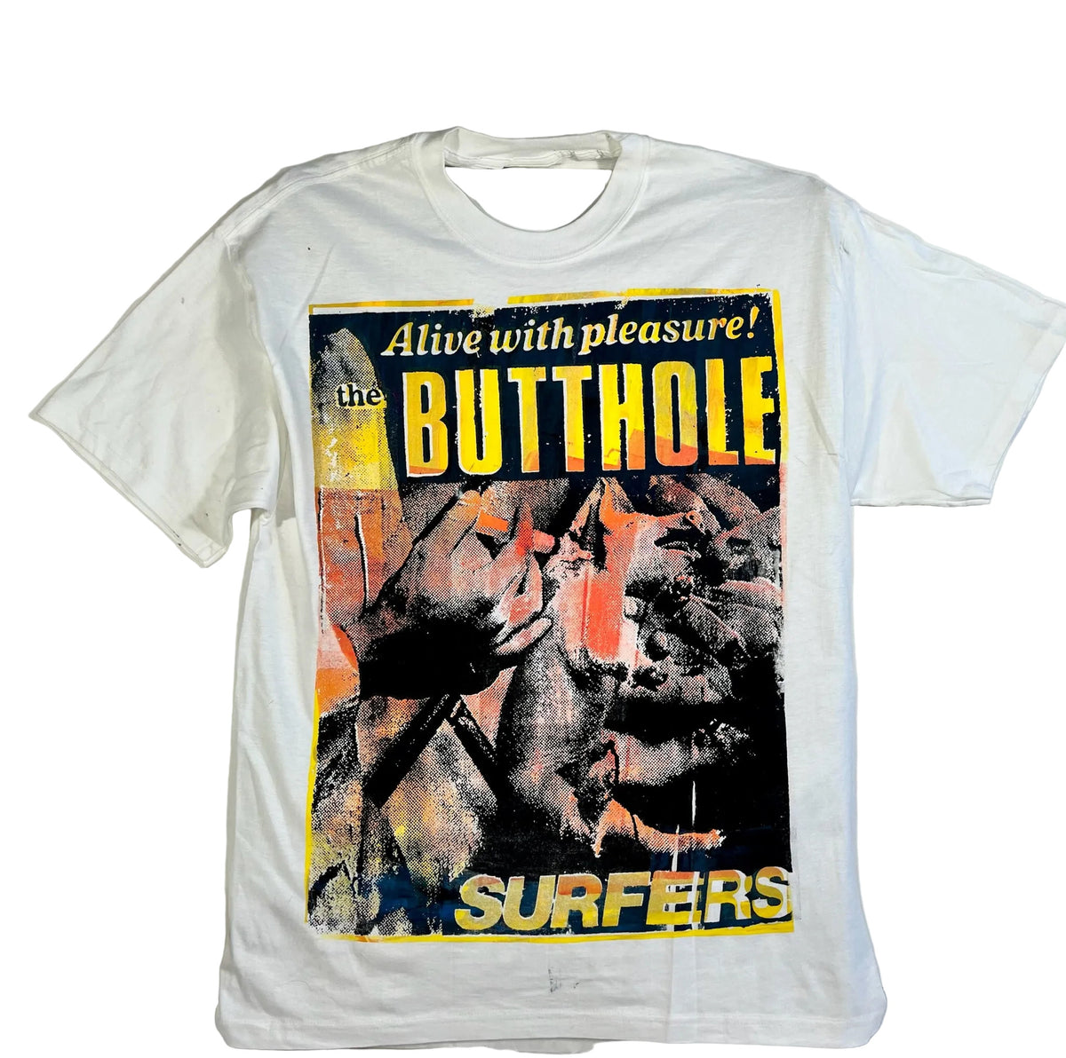 Don Rock - Butthole Surfers Pig Alive With Pleasure 6.2 T-Shirt Size L
